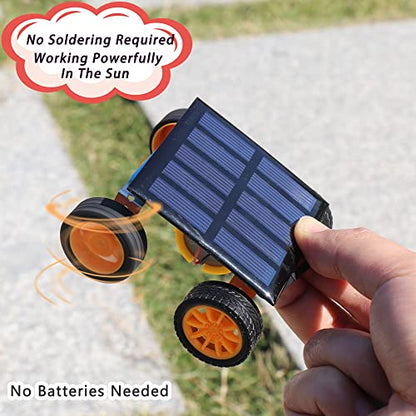 STEM Building Toys for Kids Ages 8-12, Science Experiments & Solar Car Projects (Pack of 2) - size: 5.9 x 8.3 x 1.6 inches (Pack of 2)