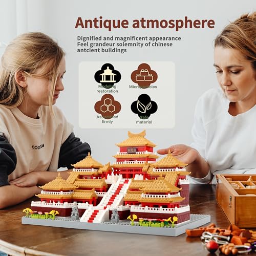 Chinese Architecture Micro Building Blocks Set Epang Palace 3050PCS - color: Epang Palace