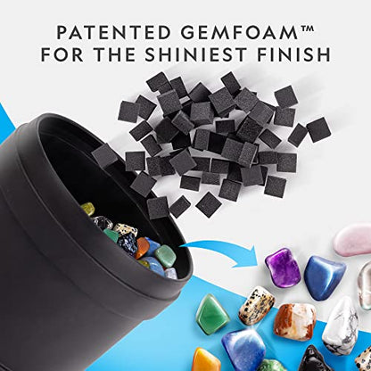 National Geographic Hobby Rock Tumbler Kit for Kids and Adult Beginners - style: Hobby Kit with GemFoam