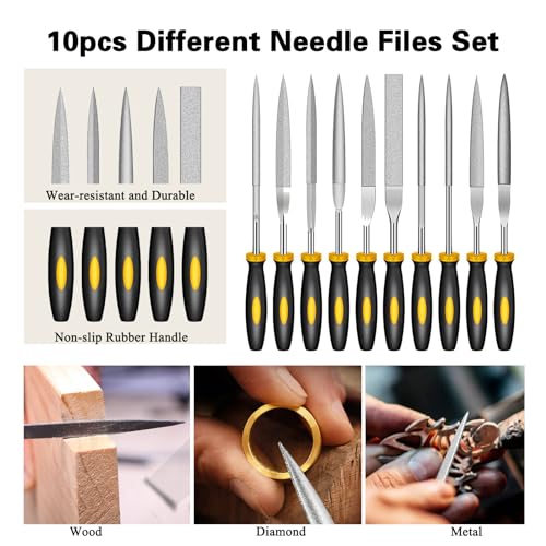 49Pcs 3D Printer Accessories Kit, 3D Printing Tools Set Includes Nozzle Cleaning Kit, Deburring Tools, Needle Files, Removal Tools, Craft Knife, Tweezers, Cutting Mat for 3D Prints Finishing