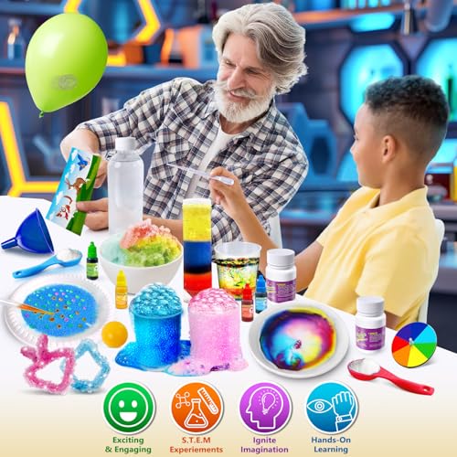 UNGLINGA Science Kit for Kids with 212 Easy Experiments - style: Science Kit with 212 Experiments