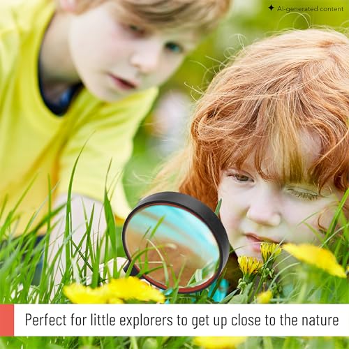 Mr. Pen- Magnifying Glass, 2 Pack, 10X Magnifier, 75mm Glass Lens - color: Red & Green, size: 10X Magnifier