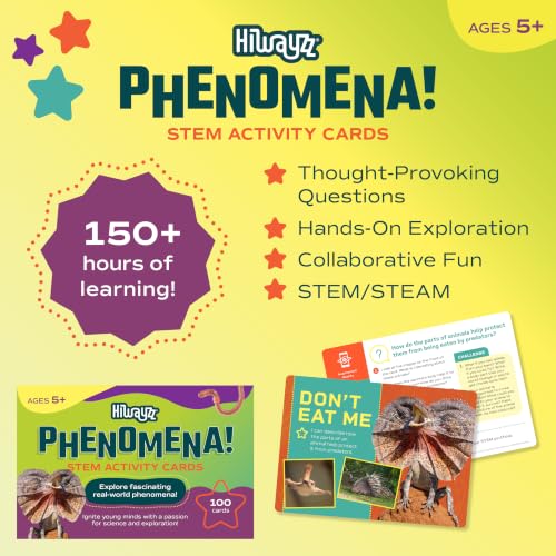 Science STEM Activity Cards Ages 5+ - style: Ages 5+
