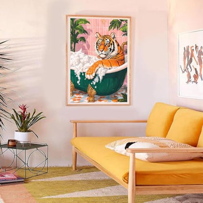 Tiger Diamond Painting Kits for Adults Tiger Diamond Art Kits for Adults - color: G9463