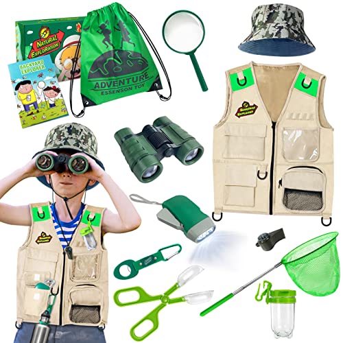 ESSENSON Outdoor Explorer Kit & Bug Catcher Kit for 3-8+ Year Old Kids