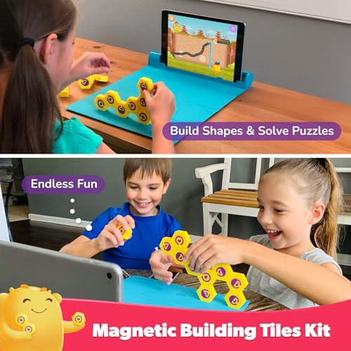 PlayShifu Junior Genius Pack | 3-in-1 STEM Learning Kit with Word Wiz, Mission Math & Connecto | Tech-Powered Educational Toys for Kids Ages 4–10 | Gift for Boys & Girls | Tablet Not Included - style: 3in1