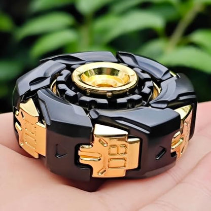 T-Conceal EDC Fidget Slider Spinning Stress Relief Adults Magnet Metal Toys - color: Black Gold