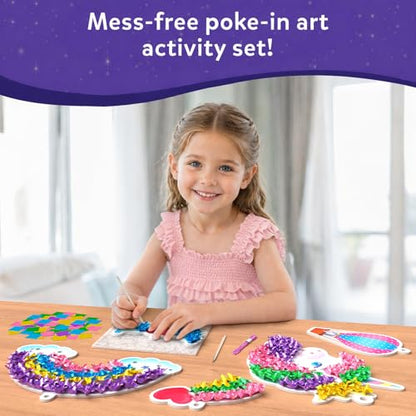 Skillmatics Poke-in Art – Magical Unicorns, Wood Craft Kit, Gift for Kids - style: 4. Unicorn Dream Décor