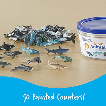 Learning Resources Ocean Animal Counters - style: Ocean Counters