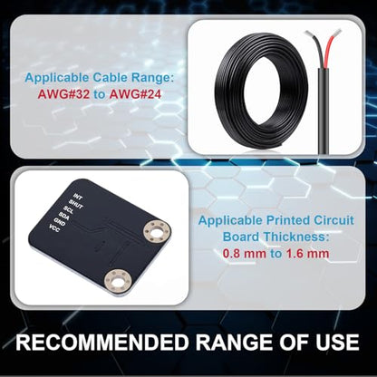 CQRobot JST PH 2.0 mm Pitch 2-Pin Electronic Computer Connector IC Male Plugs, Female Sockets Housing and T-Shaped Crimp Terminal Kit. 50 Sets/200 Pieces Wire-to-Board Adapter Cable Assembly. - size: 2P, style: White