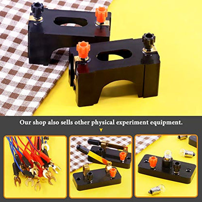 10 Pcs Series or Parallel D Battery Holder Set, Plastic D-Cell Battery Holder, Physical Science Battery Holder, Labs Basic Beginner Circuit Kit - style: Parallel D Battery Holder