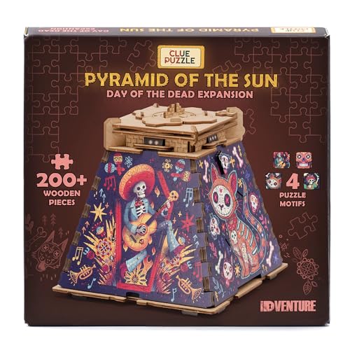 iDventure Cluepuzzle Pyramid of the Sun, Day of the Dead Expansion - color: Extension Day of the Dead