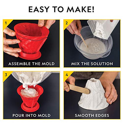 National Geographic Ultimate Volcano Science Kit for Kids Ages 8-12 - size: One Size