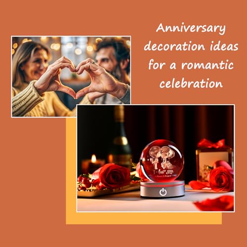 IFOLAINA Romantic Gifts for Couple Girlfriends Women Newlywed - color: 3D Couple