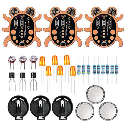 Learn to Solder Kits-Weevil Eyes (Black 3) - color: Black 3