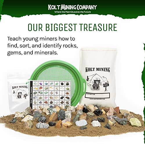 Rock Hound Emerald Kit - Real Gemstone, Crystal & Mineral Specimens - size: Emerald