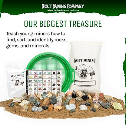 Rock Hound Emerald Kit - Real Gemstone, Crystal & Mineral Specimens - size: Emerald