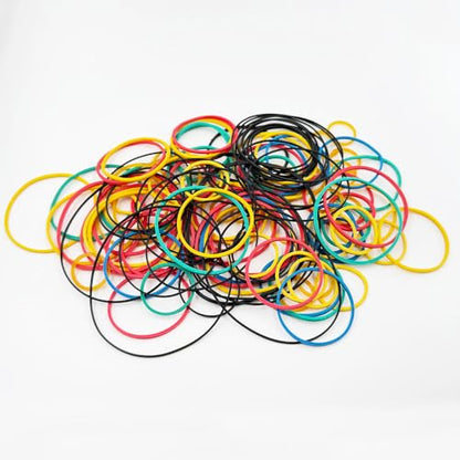 120PCS Pulley Belts Engine Drive Belt Rubber Transmission Belt for RC Car Robot DIY Model Toy Accessories (120PCS Mix Color) - style: 120PCS Mix Color