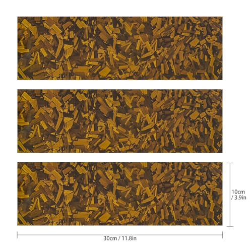 QianBao Compatible with 11.8" x 4" Chevy Bowtie Emblem Vinyl Wrap Kit - color: Forged Carbon Fiber Gold