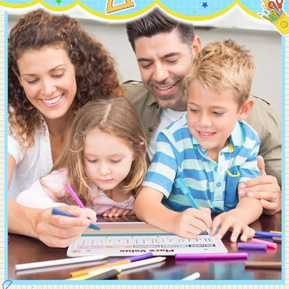 18Pcs Place Value Chart Dry Erase Board Math Manipulatives for Kids - style: Morandi Place Value Charts