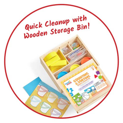 hand2mind Counting and Sorting Sensory Activity Kit, Sensory Box, Ages 3+