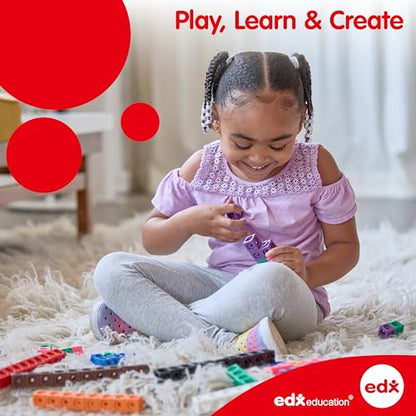 LEARNING ADVANTAGE edxeducation Mini Geometric Solids, Set of 40