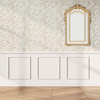 3 Sets Peel and Stick Wall Molding Kit, 20x20 Inch Premade Wainscoting Frames - color: 20''x20''-3pack