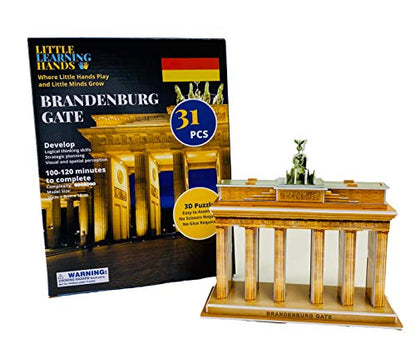 3D Puzzle | Bundle Packs | Save on World Most Famous Architecture Buildings Model Kits | Best Gift for Kids, Teens and Adults (5 Pack EU) - size: 5 Pack EU