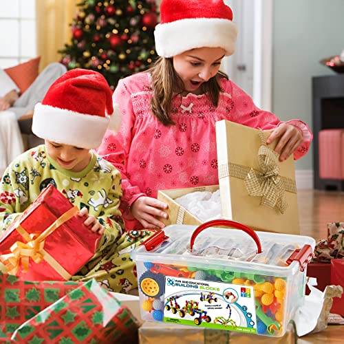 Building Toys for Kids Ages 4-8, STEM Toys for 3 4 5 6 7+ Year Old Boy Gift - style: 170pcs