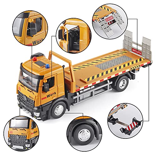 OANMYJJO Construction Truck Toys for Boys, Diecast Kid Play Tow Truck - color: Tow Truck