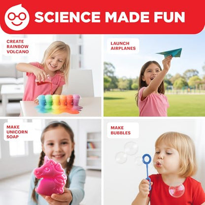 Doctor Jupiter Girls' First Amazing Science Experiments Kit for Ages 4+ - style: Girls' First Amazing Science Kit: 4+