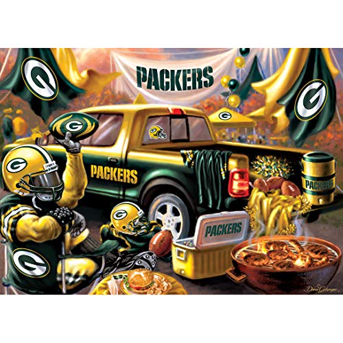 MasterPieces 1000 Piece Jigsaw Puzzle for Adults - NFL Green Bay Packers Gameday - 19.25"x26.75" - style: Green Bay Packers