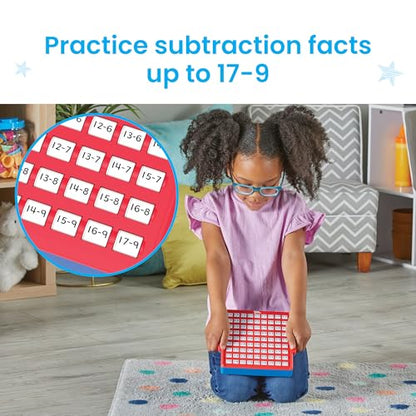 hand2mind Subtraction Practice Board, Math Facts Games, Number Games, Math Manipulatives Kindergarten, Educational Toys, Kids Learning Toys, Math Centers for Classroom, Preschool Learning Activities