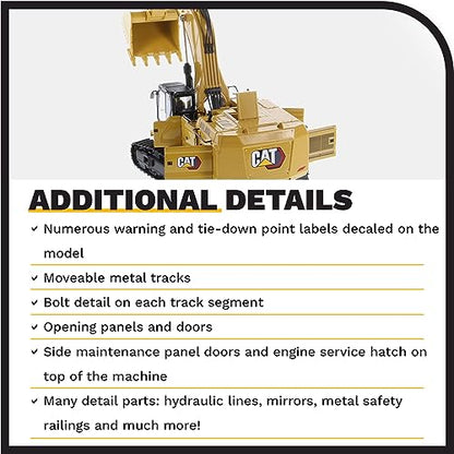1:50 Caterpillar 395 Large Hydraulic Excavator - High Line Series by Diecast Masters - 85959