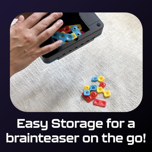 Brainwright - Puzzle Bright - Interactive Light-Up Brain Teaser with 300+ Challenges, Ages 8+, 1+ Players