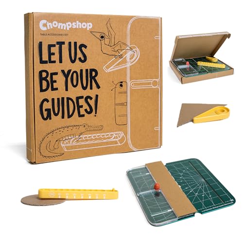 Chompshop Accessory Set for ChompSaw - Fence, Circle Tool & Angle Guide