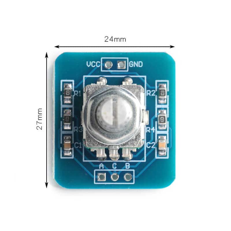 5Pcs EC11 360 Degree Rotary Encoder Module Coding Encoding Module for Arduino