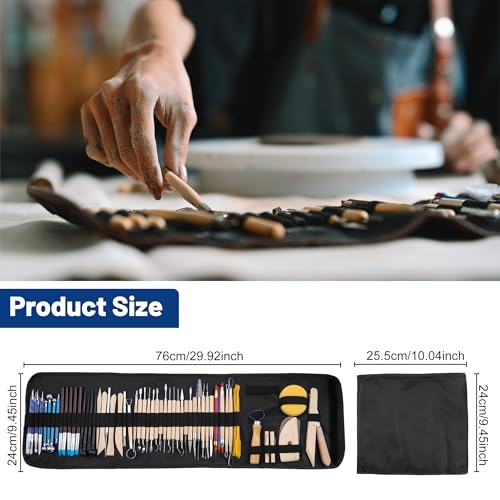 Pottery Clay Sculpting Tools Set, 61 Pcs