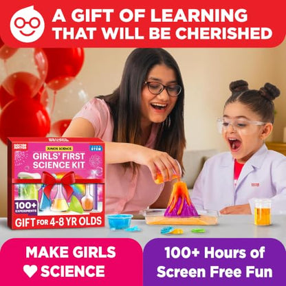 Doctor Jupiter Girls' First Science Experiments Kit for Kids Ages 4+ - style: Girls' First Science Kit: 4+