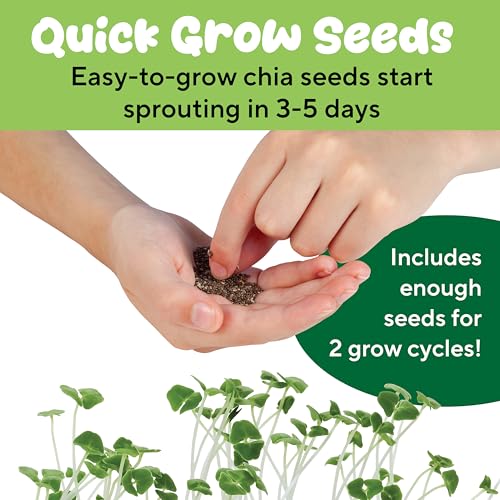 Creativity for Kids Plant-a-Pet Barnyard Pig Kit | Decorate, Plant & Grow Your Own Pet | Chia Seed Gardening Craft | Spring Crafts & Screen-Free Kids Activity (Ages 6+) - style: Pig