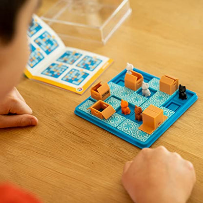 SmartGames Cats & Boxes – The Feline Fun Travel Puzzle Game, Ages 7+ - size: Medium