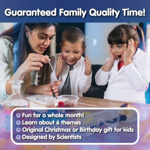 Science4you Super Science Kit for Kids 6-8 - Discover 150 Science Experiments, Chemistry Set, Science Gifts for Kids 8-12