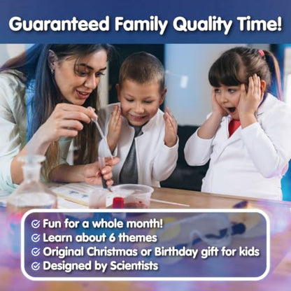Science4you Super Science Kit for Kids 6-8 - Discover 150 Science Experiments, Chemistry Set, Science Gifts for Kids 8-12