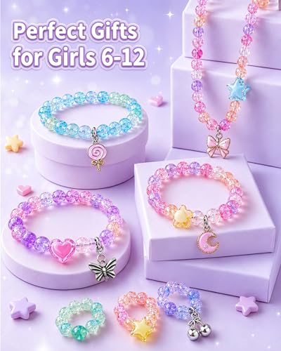 STACTCUTE Bracelet Maker Machine for Girls 6-12(Purple) - color: Purple