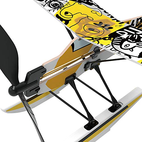 PLAYSTEM Rubber Band Aeroplane Seaplane STEM Kit - color: Seaplane