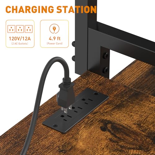 Dual‑Zoned 3D Printer Table with Filament Storage&AMS System Storage Panel.