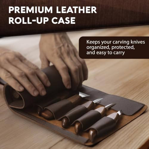 Wood Carving Kit for Beginners - Gift Ready Whittling Kit Set 32pcs