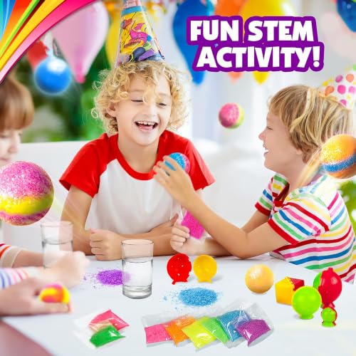 Creative Kids DIY Magic Bouncy Balls - 43 Ball Kit - STEM Science Toys - color: Multicolor Edition