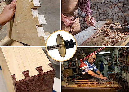 YOSELIN Marking Gauge Wheel Dovetail Jig Set Cam Lever Lock 8 Inch