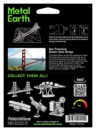 Metal Earth Golden Gate Bridge